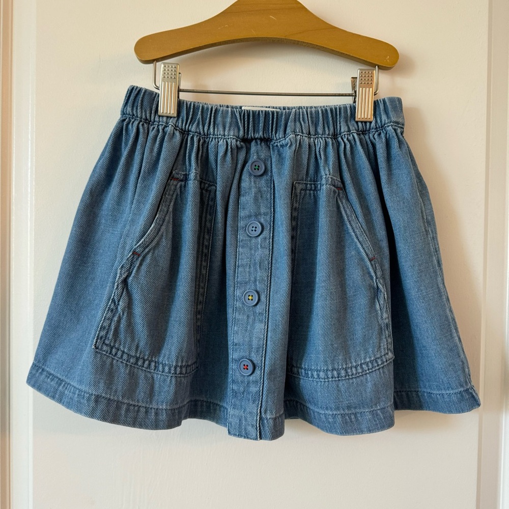Boden Girls Denim Skirt